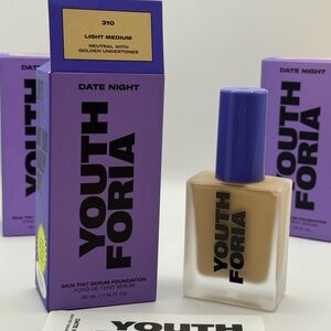 Youth Foria Date Night Foundation #310 Light Medium with Golden Undertones New